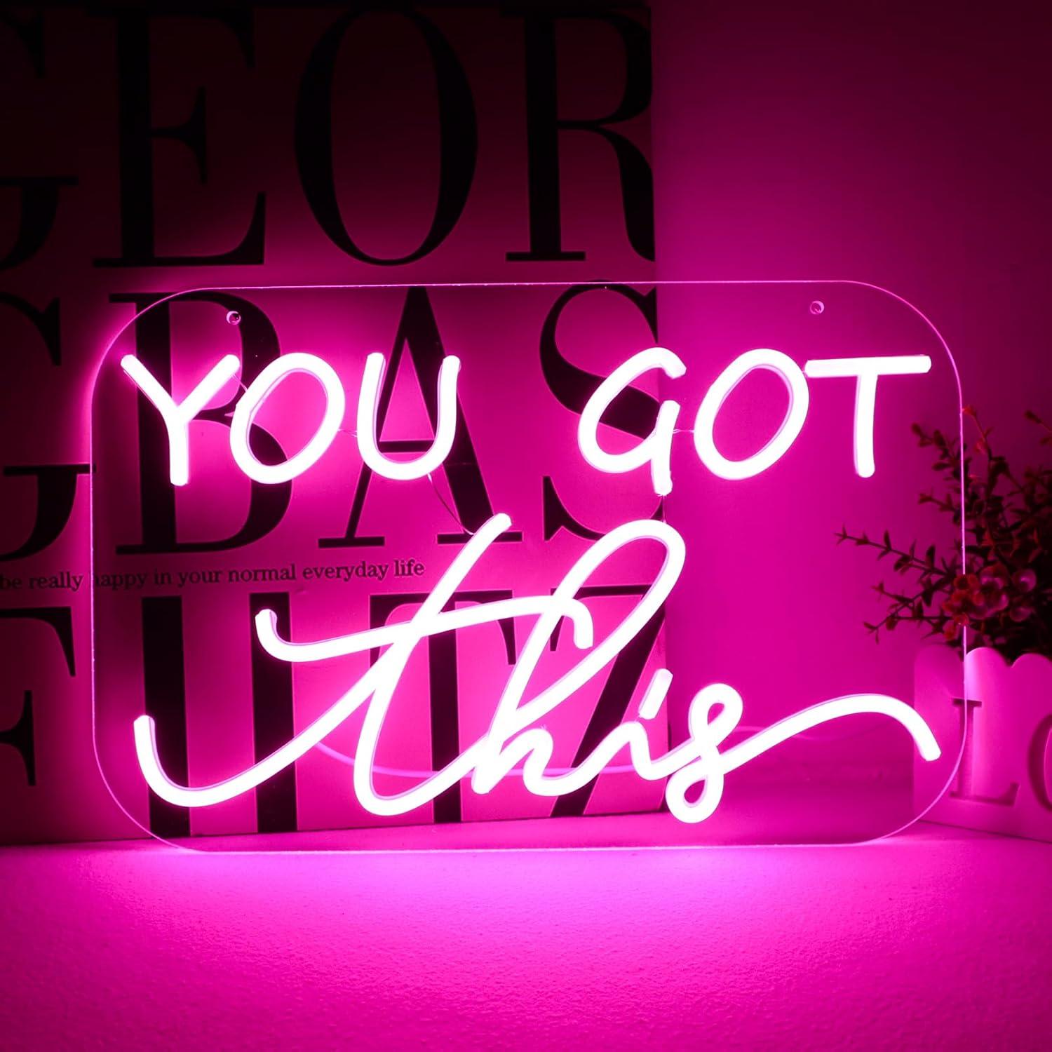 Home Gym Neon Sign - Masz to! Neonowy znak USB z