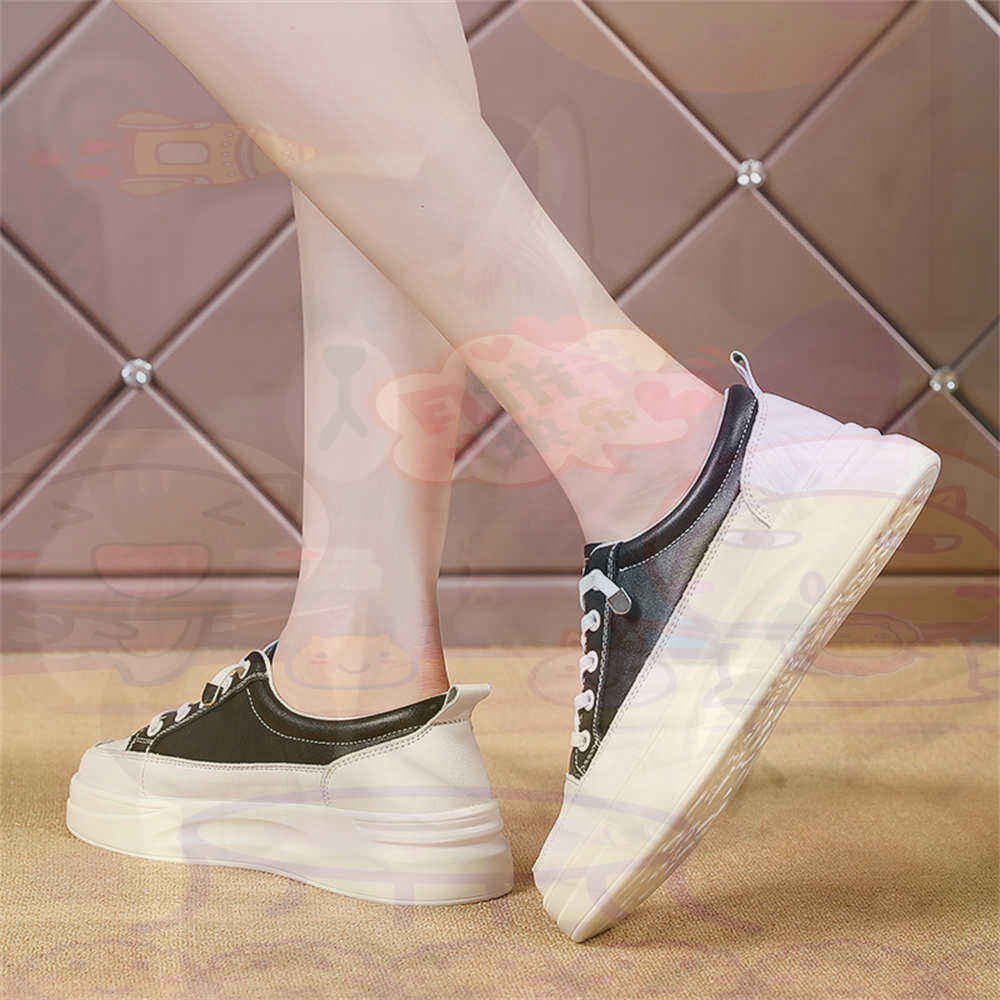 Home Gym Design Ideas - Sznurowane mokasyny Chunky Loafers Woman Skateboarding