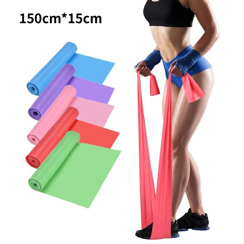 Home Gym Routine - Naturalne lateksowe gumy oporowe, elastyczne taśmy