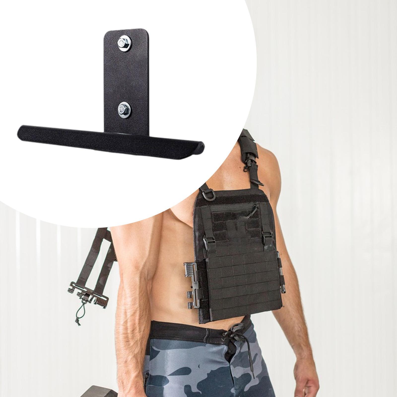 Home Gym Practice - Wytrzymały wieszak na kamizelkę obciążeniową, montowany