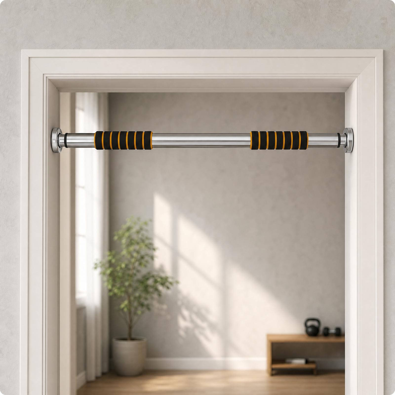 Chin Up Doorframe - Przenośny drążek do podciągania montowany na