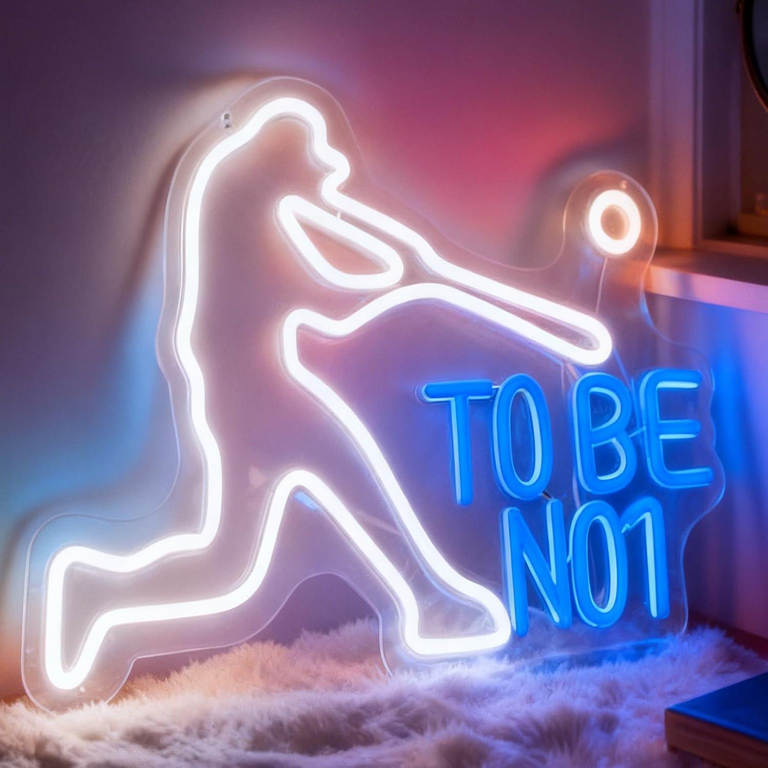 Home Gym Neon Sign - Neonowy znak LED USB z możliwością