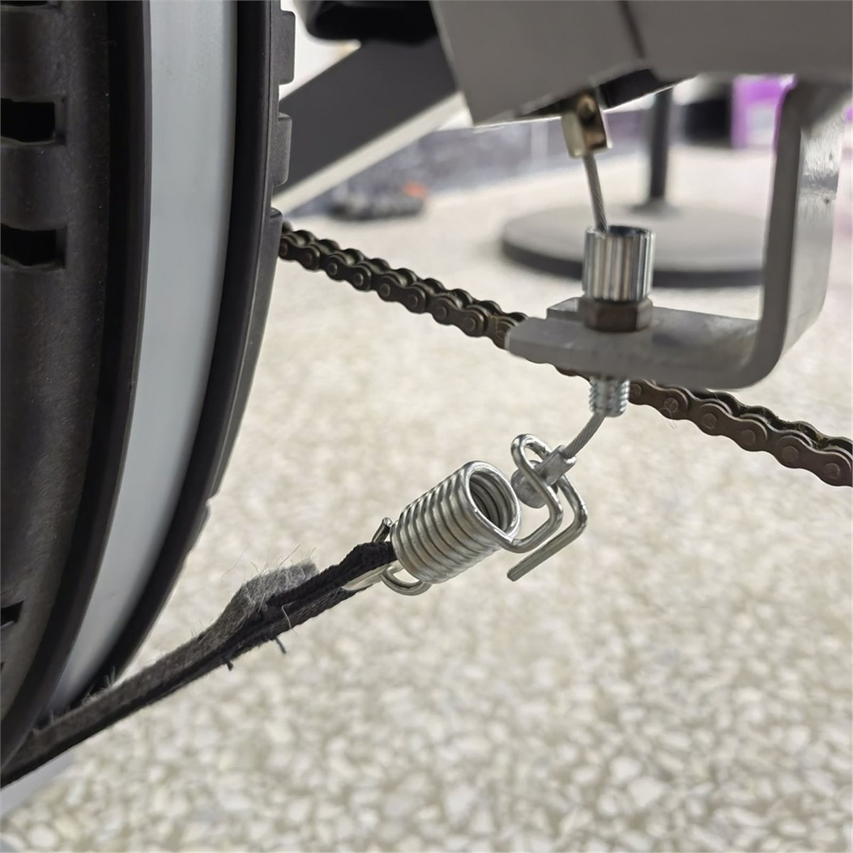 Home Gym Practice - Pas oporowy do rowerka treningowego ABST,