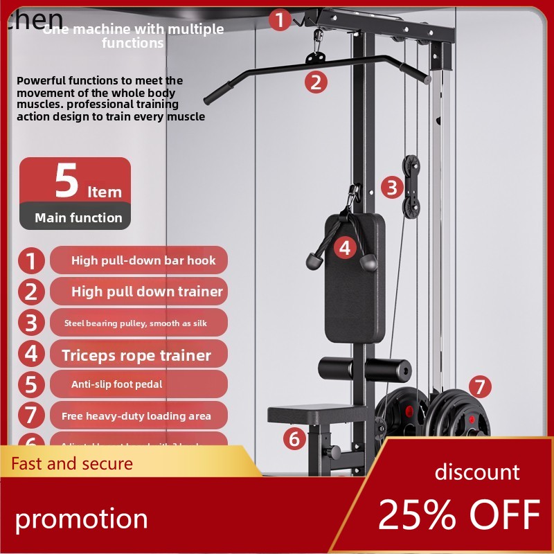 All In One Gym Home Equipment - ZML Pull Down Trainer Domowy Jednostronny