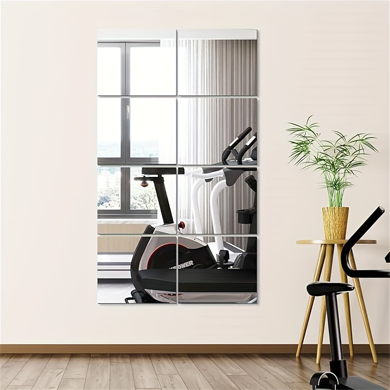 Home Gym Rental - Wykwintne naklejki lustrzane z akrylu 2mm,