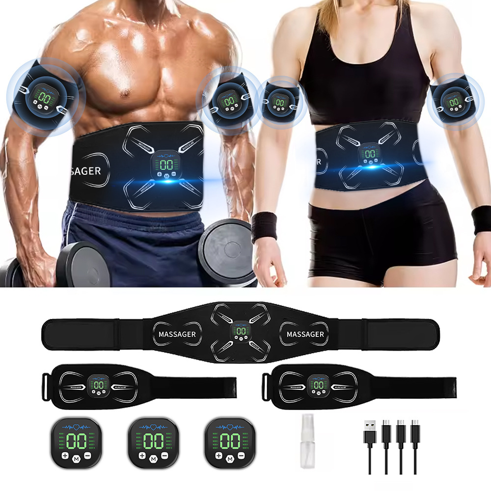 Leg Home Gym Workout - Stymulator mięśni EMS, trener mięśni brzucha,