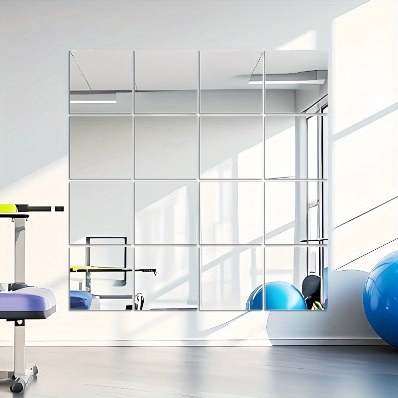 Artystyczne naklejki lustrzane – Home Gym Rental recenzja i cena