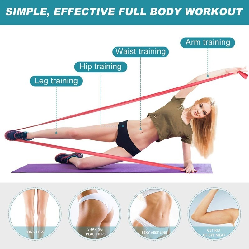 Naturalne lateksowe gumy oporo – Home Gym Routine recenzja i cena