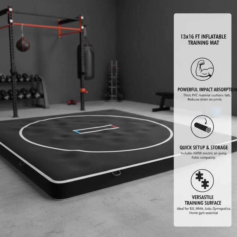 Nadmuchiwana mata do grappling – Home Gym Practice recenzja i cena