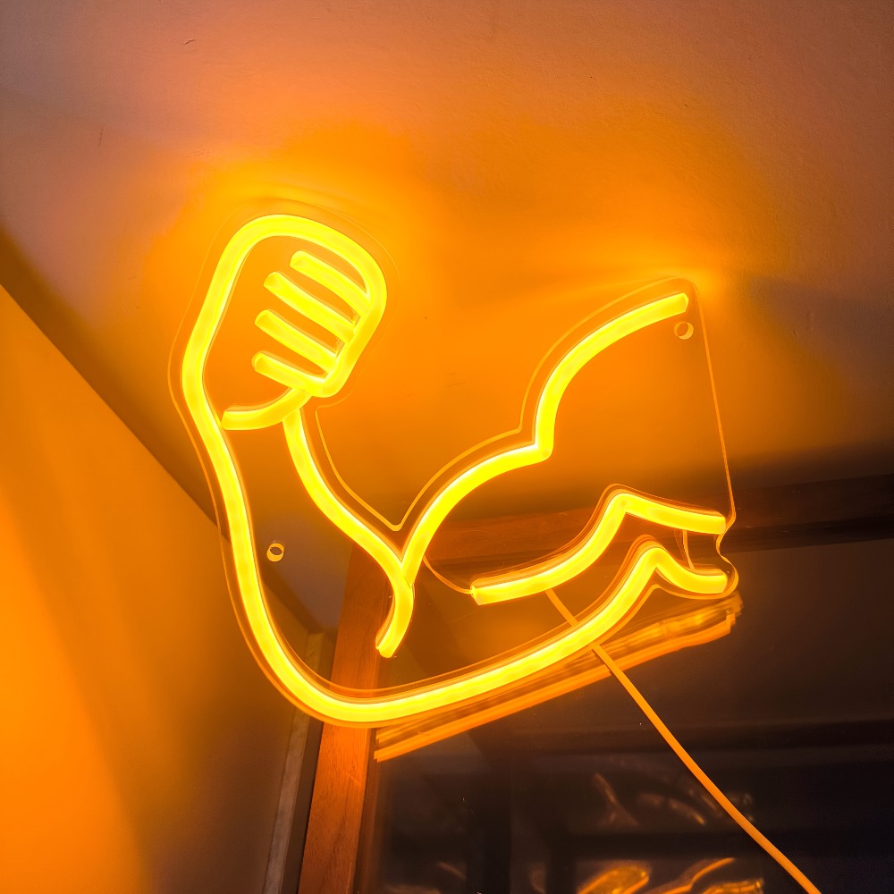 Światło Motywacyjne do Fitness – Home Gym Neon Sign recenzja i cena