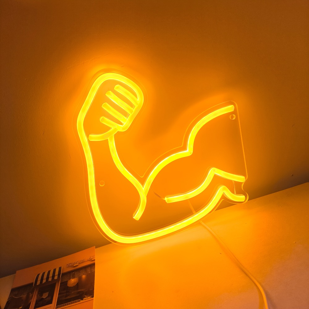 Światło Motywacyjne do Fitness – Home Gym Neon Sign recenzja i cena