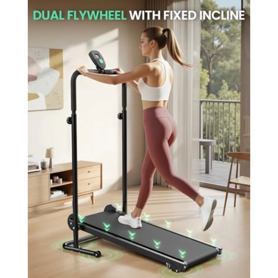 Ręczna bieżnia z podwójnym koł – Home Gym Manual recenzja i cena