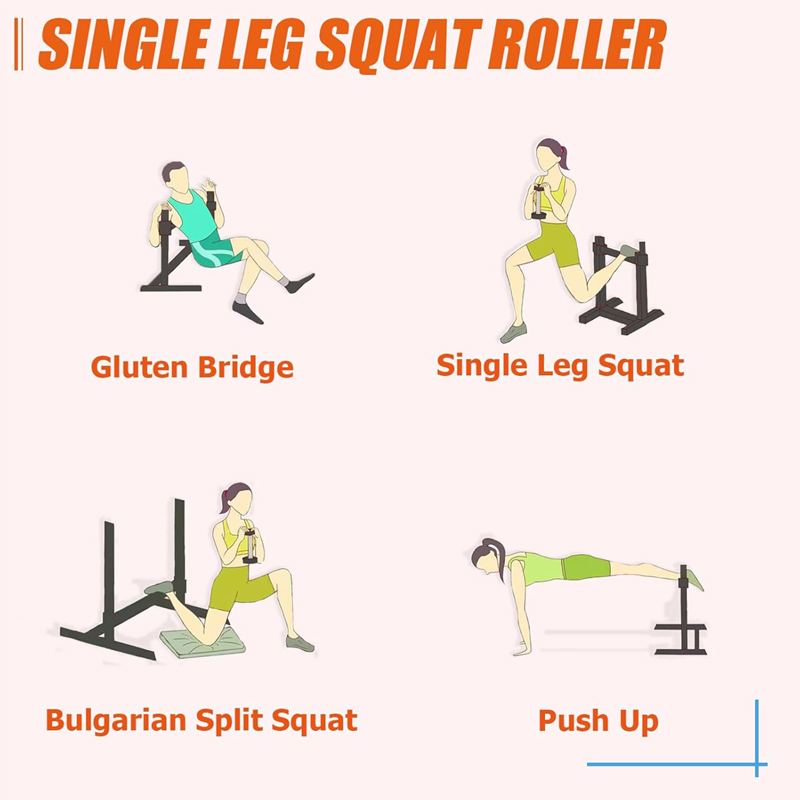 Regulowany stojak do przysiadó – Leg Home Gym Workout recenzja i cena