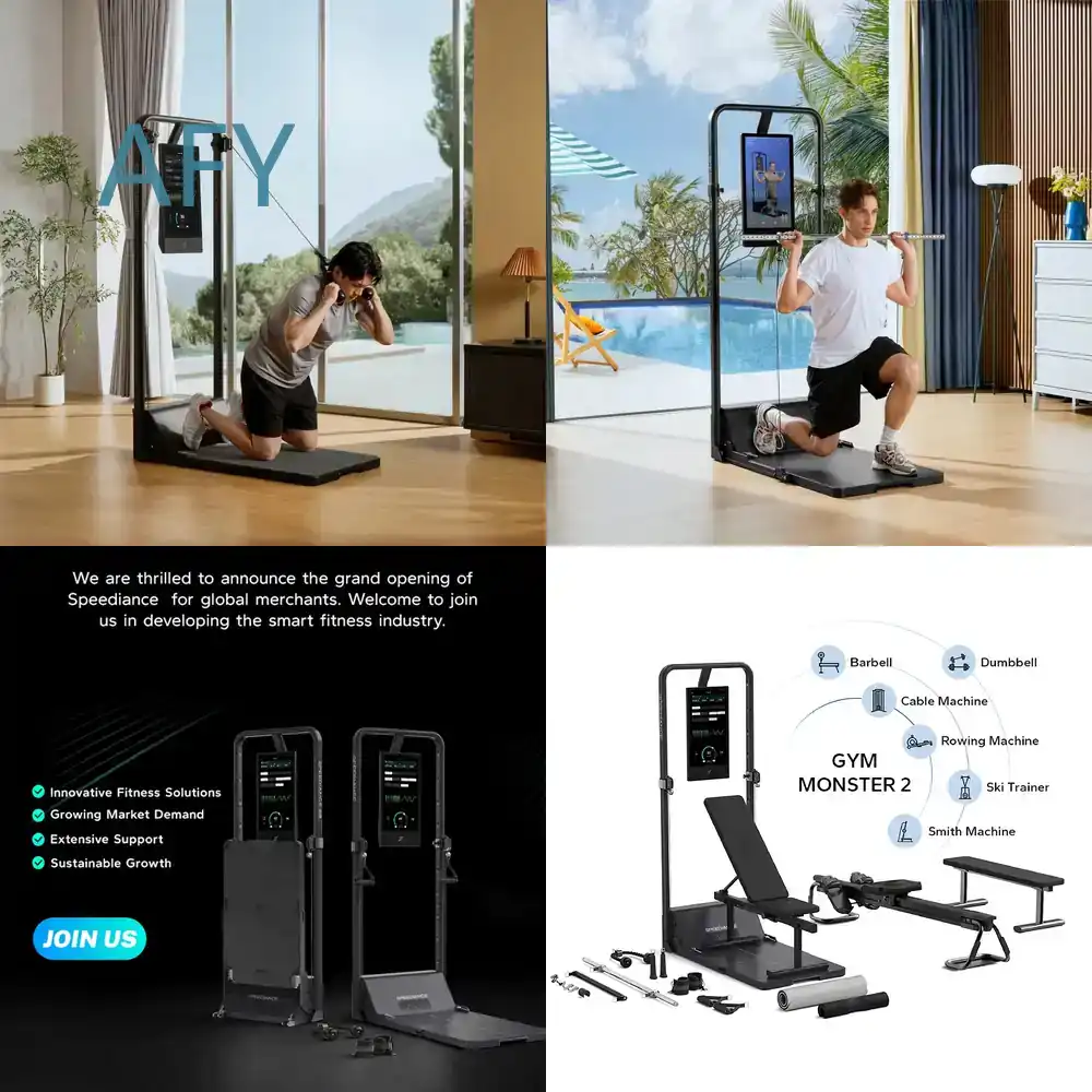 Sprzęt fitness Speediance All  – All In One Gym Home Equipment recenzja i cena