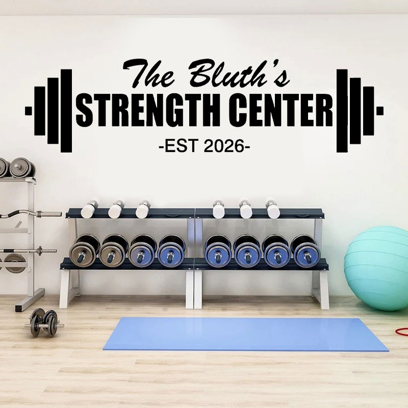 Spersonalizowana naklejka z na – Home Gym Design Ideas recenzja i cena