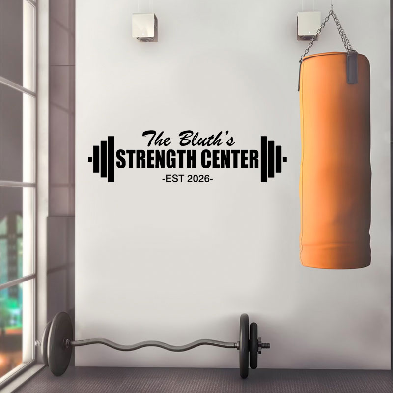 Spersonalizowana naklejka z na – Home Gym Design Ideas recenzja i cena
