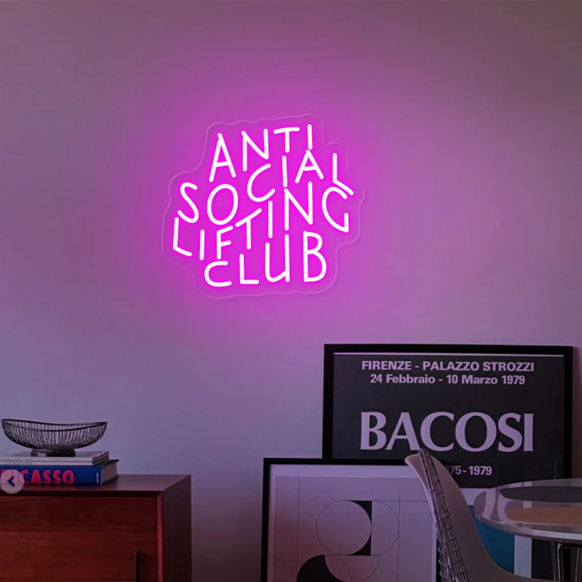 Neonowy znak klubu podnoszenia – Home Gym Neon Sign recenzja i cena