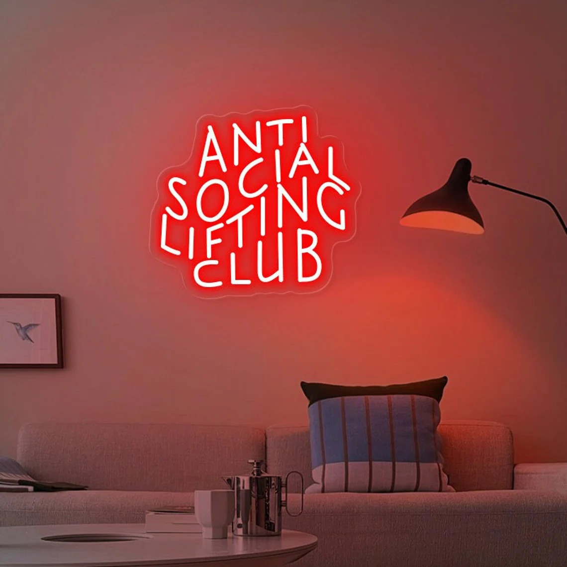 Neonowy znak klubu podnoszenia – Home Gym Neon Sign recenzja i cena