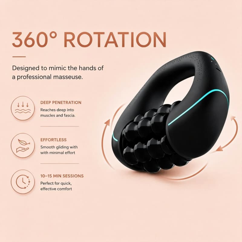 Elektryczny masażer rolkowy, r – Leg Home Gym Workout recenzja i cena