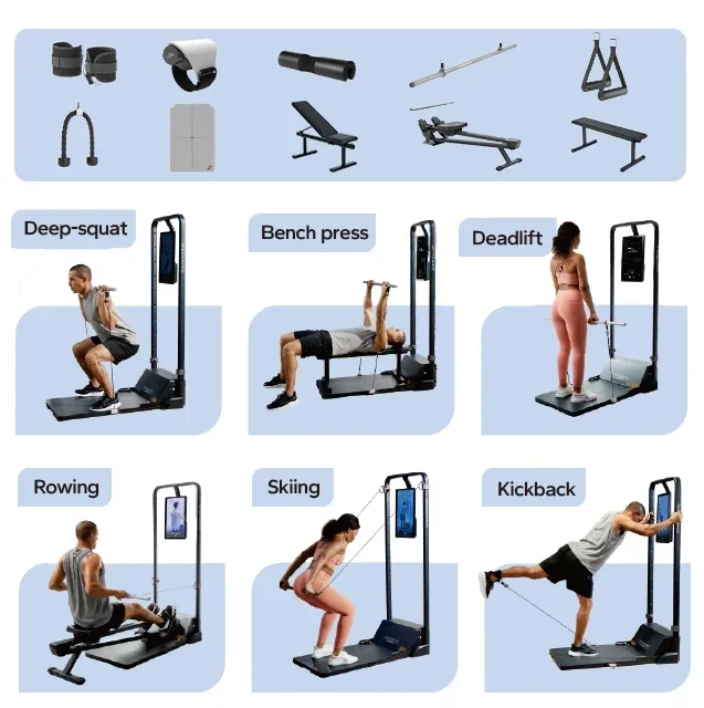 Zintegrowane, wielofunkcyjne,  – All In One Gym Home Equipment recenzja i cena