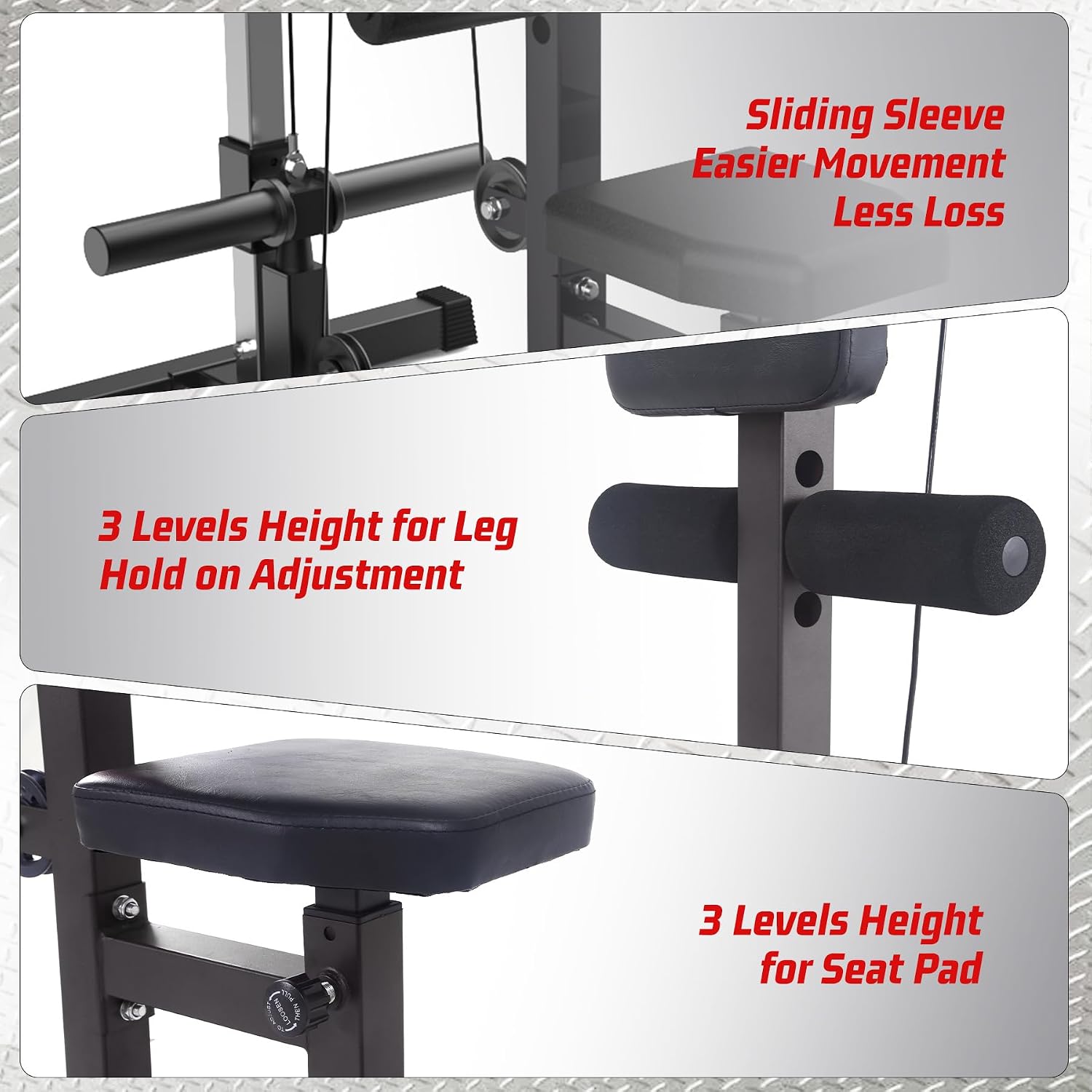 Montowany na ścianie przyrząd  – Home Gym Lat Pulldown Machine recenzja i cena