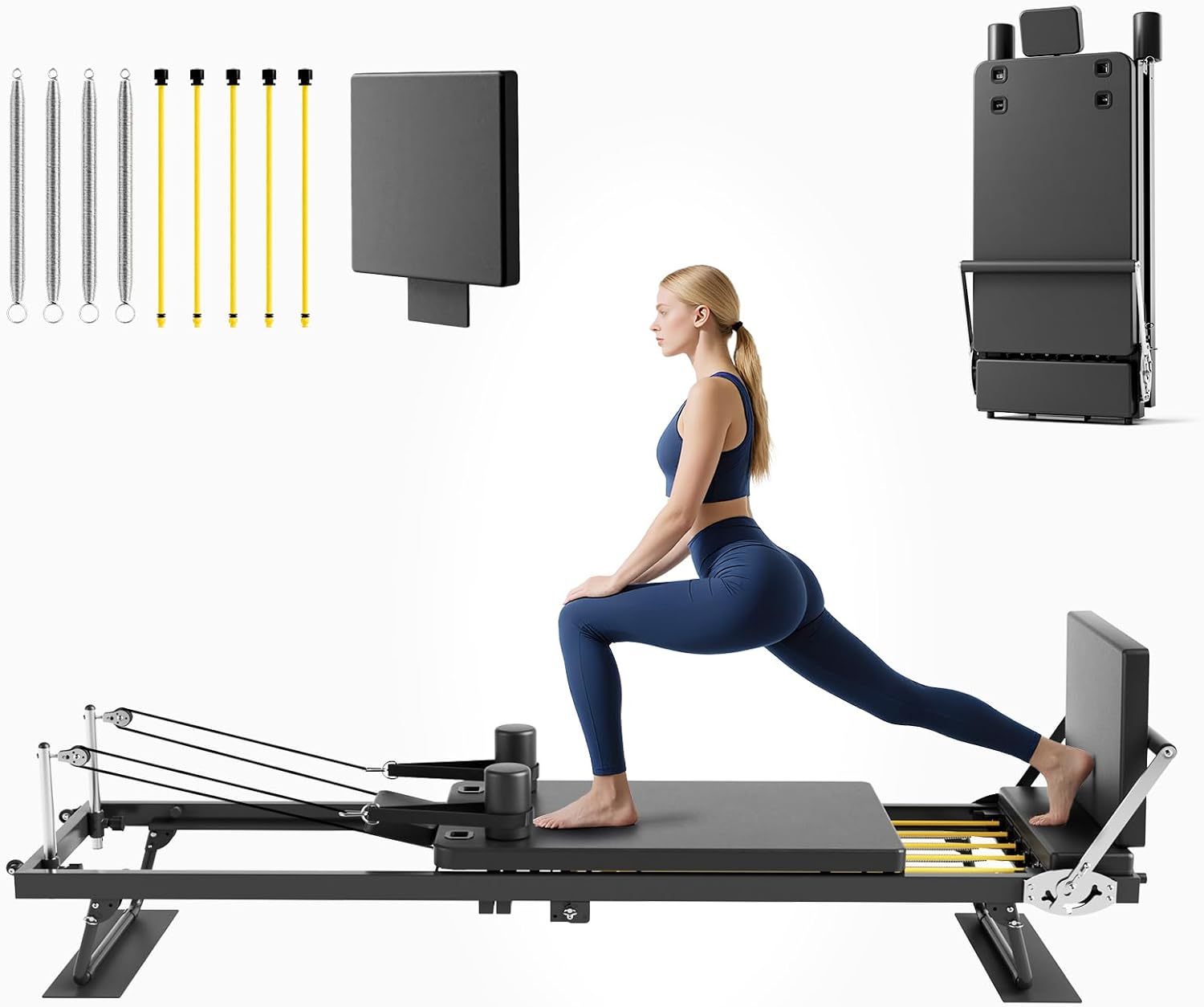Składana maszyna do pilatesu,  – Home Gym Leg Machine recenzja i cena