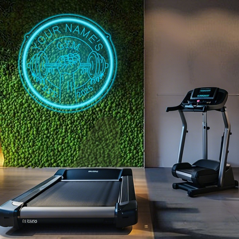 Personalizowany neon LED do si – Home Gym Interior Design recenzja i cena