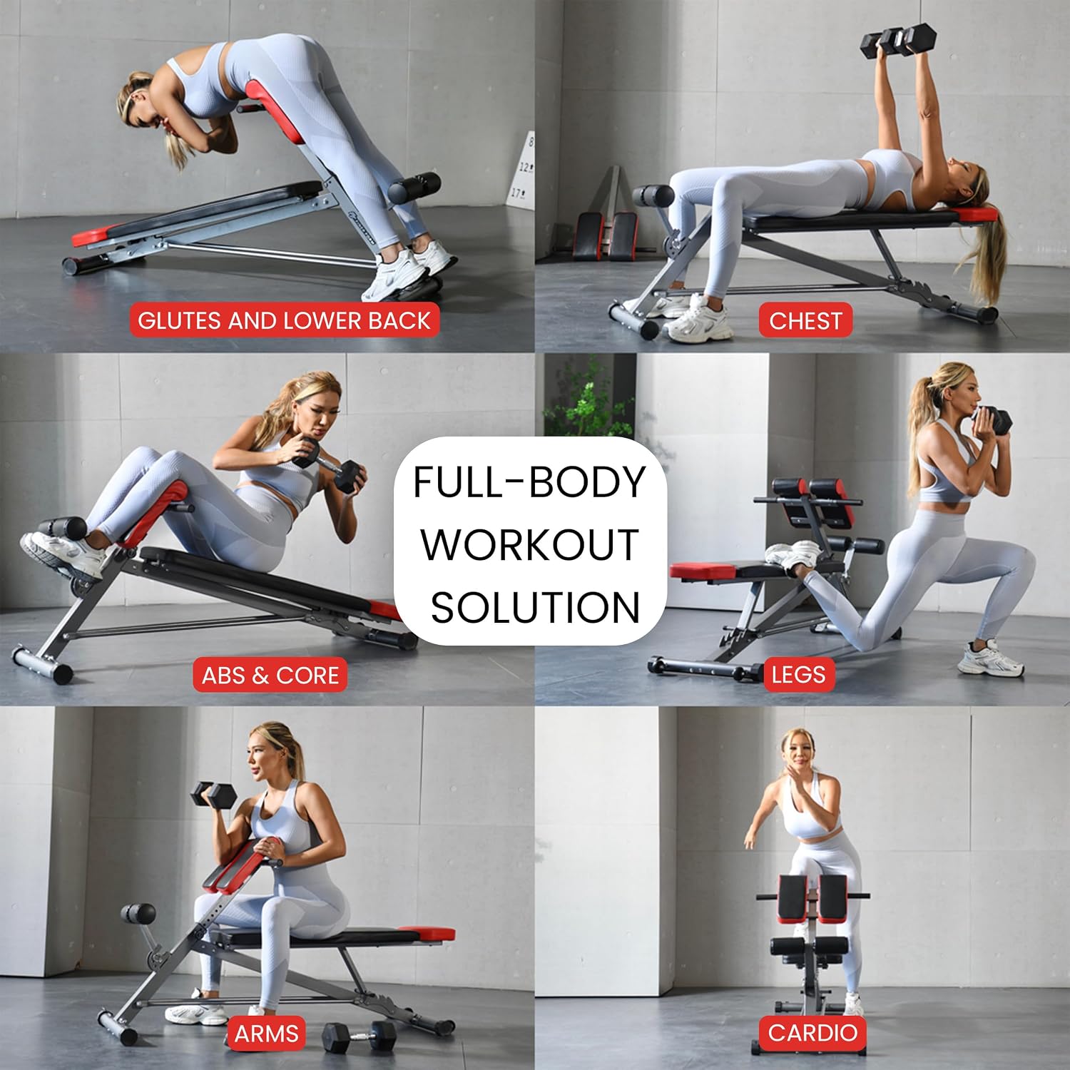 Wielofunkcyjna ławka do ćwicze – All In One Gym Home Equipment recenzja i cena
