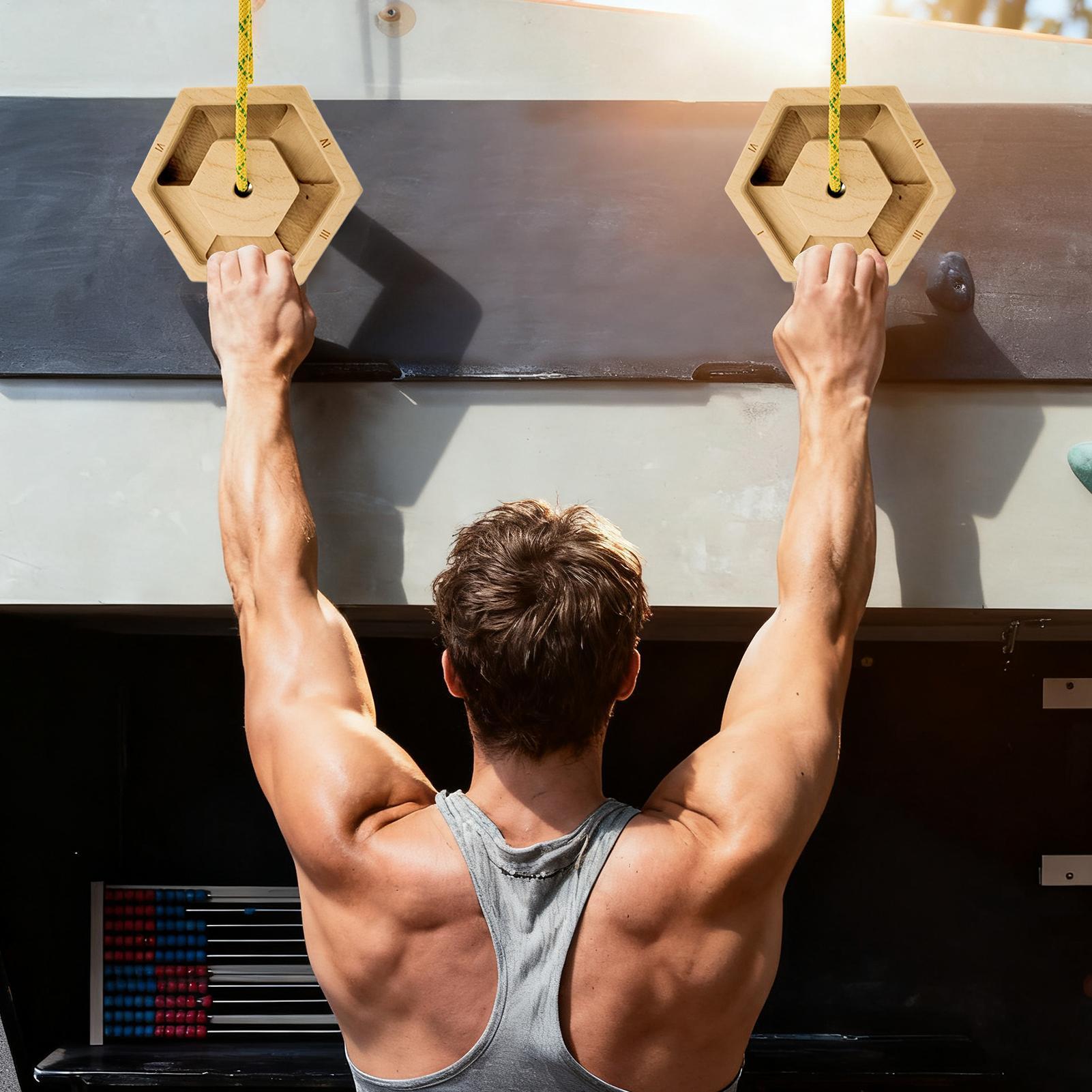 Sześciokątny drewniany przyrzą – Home Gym Practice recenzja i cena
