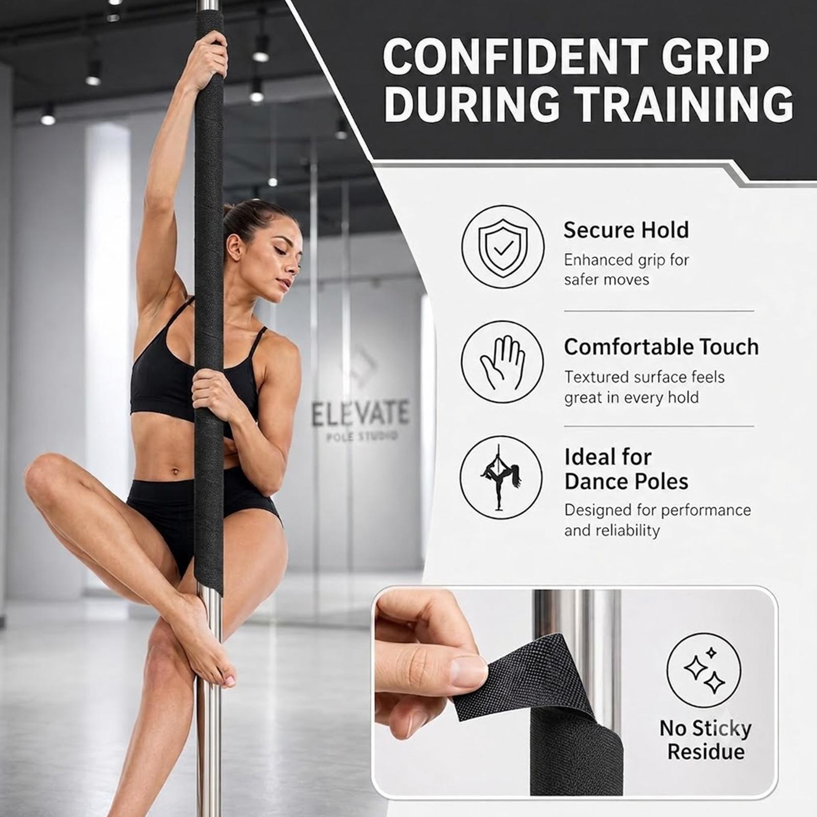 Taśma do pole dance, samoprzyl – Home Gym Practice recenzja i cena